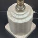 Art Deco cracked ceramic lamp base circa 1930 -