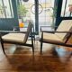 Pair of Danish armchairs in the style of Grete Jalk