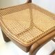 Set de 6 chaises traîneau cannées baumann, années 60