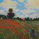 Claude Monet: Poppy Field, signed lithograph