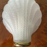 Pair of vintage shell sconces