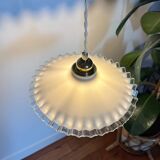 Suspension in flat serrated opaline from the 1950s - many models available