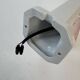 Vintage Art Deco pink glass wall light