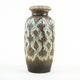 Scheurich ceramic floor vase with botanical relief pattern, Germany, 1970s