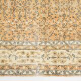 6x10 Vintage Orange & Green Classic Vintage Rug, 197x305Cm