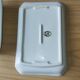 Vintage butter dish with lid in Limoges porcelain - Signed MPS