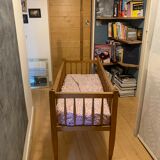 Old wooden cradle