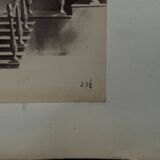 Albumen photo Venice Doge's Palace throne room 19th century