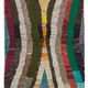 Tapis boho recyclé turc fait main 93 cm x 305 cm