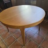 Scandinavian extendable teak table from the 1960s.