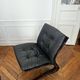 Kengu leather armchair by Elsa & Nordahl Solheim for Rybo Rykken