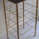 60s glass and golden brass harness