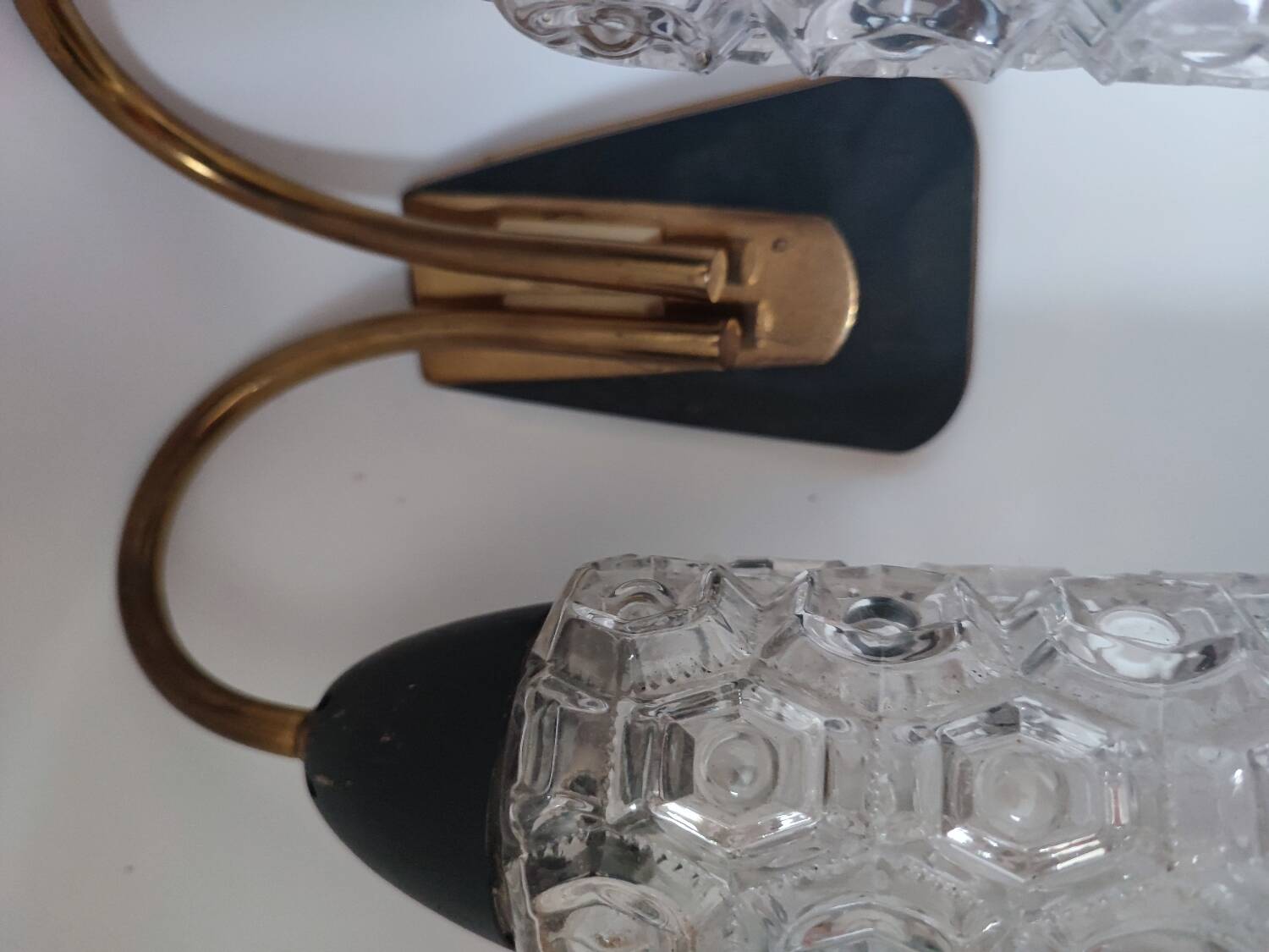 Pair of vintage wall sconces