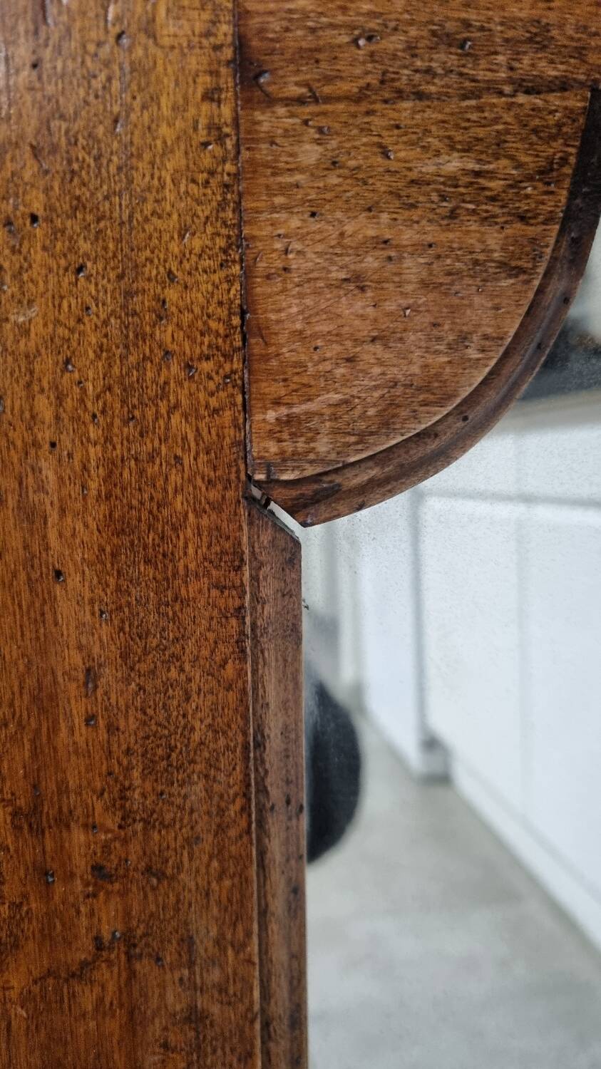 Grand miroir en bois