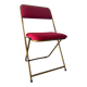 Red Lafuma folding chair