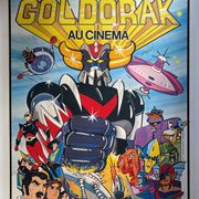 Original canvas cinema poster "Goldorak au cinéma" 120x160cm 1979
