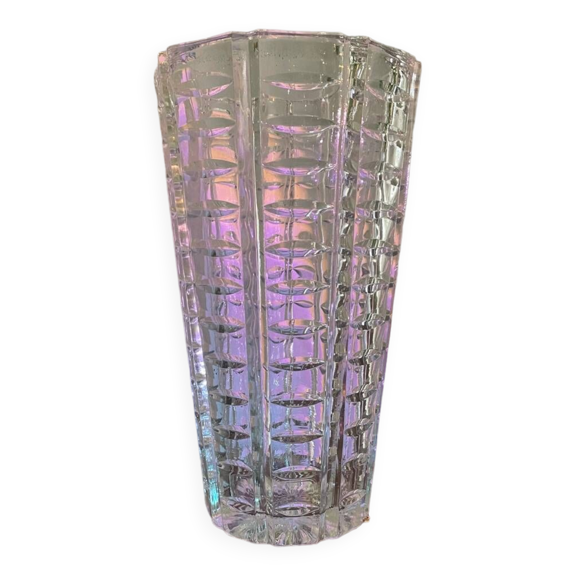 Vintage glass vase