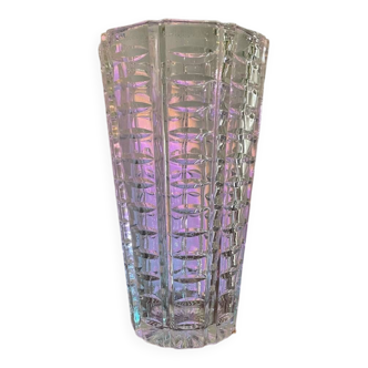 Vase en verre vintage