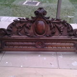 Jade patina pediment