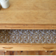 Rattan and wood sideboard from the 50s