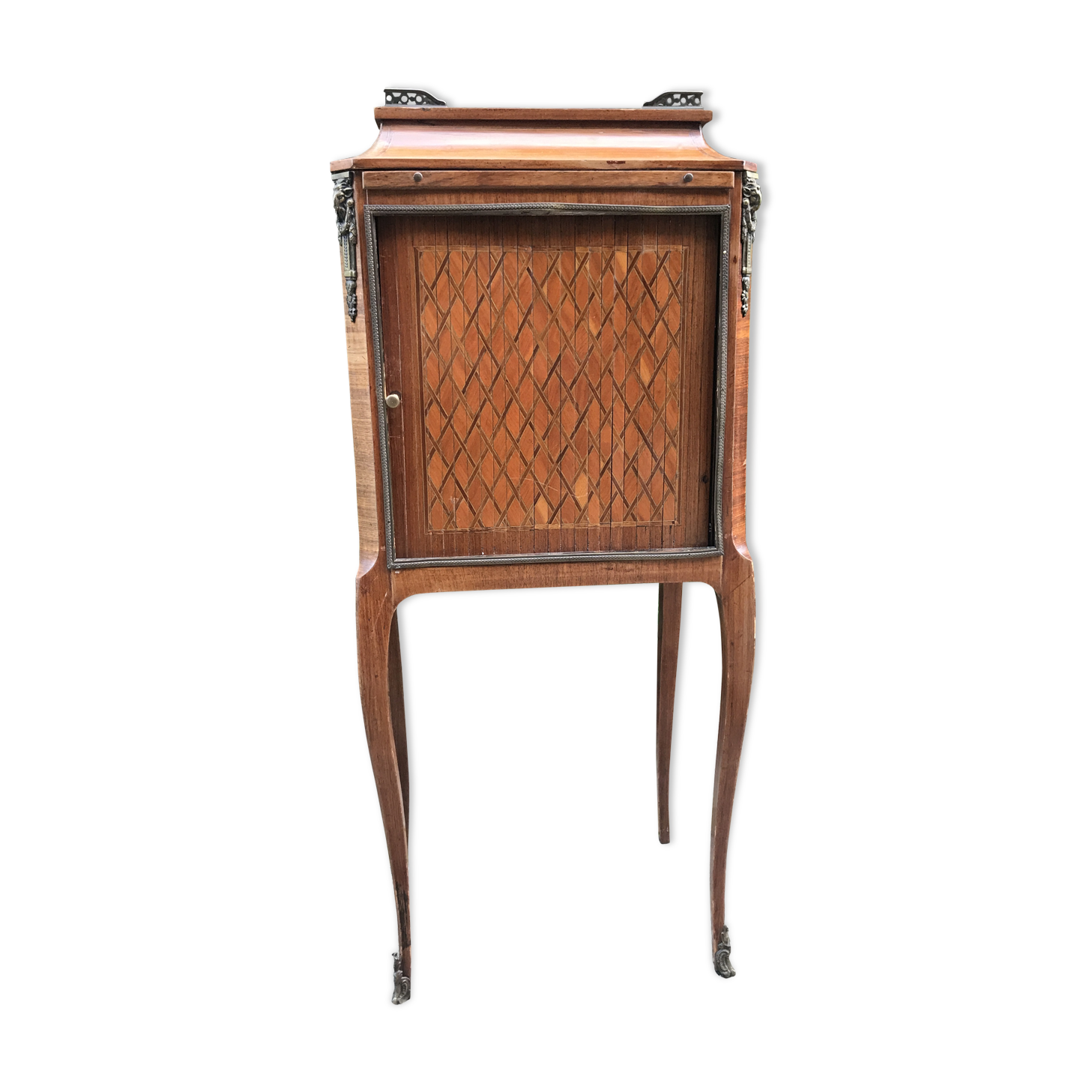 Furniture style Louis XV marquetry