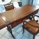 English flap desk and these 2 armchairs early XXeme