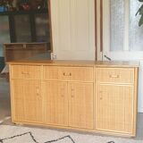 Rattan sideboard