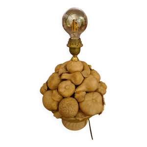 lampe italienne corbeille - cuite