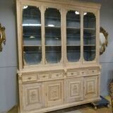 19th century solid wood display case