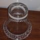 Mikasa germany vintage crystal champagne bucket cooler vase