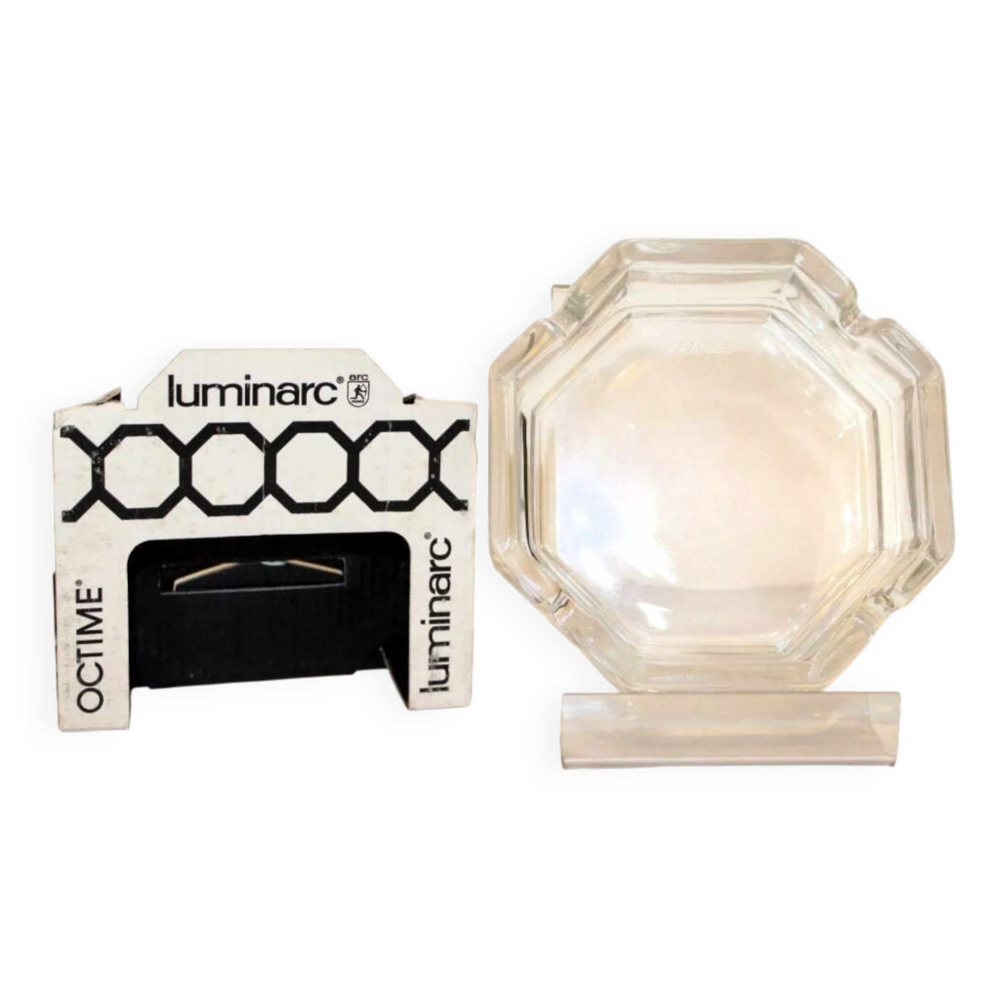 New Luminarc Octime octagonal ashtray