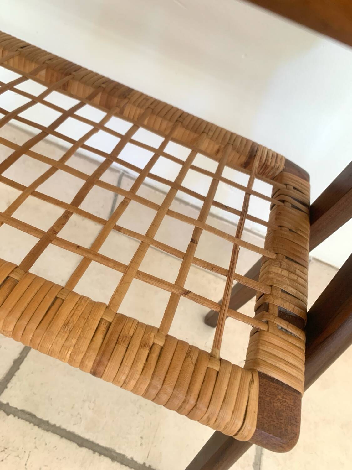 Teak bedside table by Søren Rasmussen