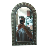 Moroccan copper and brass mirror from the 70s/80s
