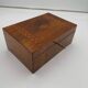 Writing Casket Box in Walnut with Inlays, England, Late 19th Century