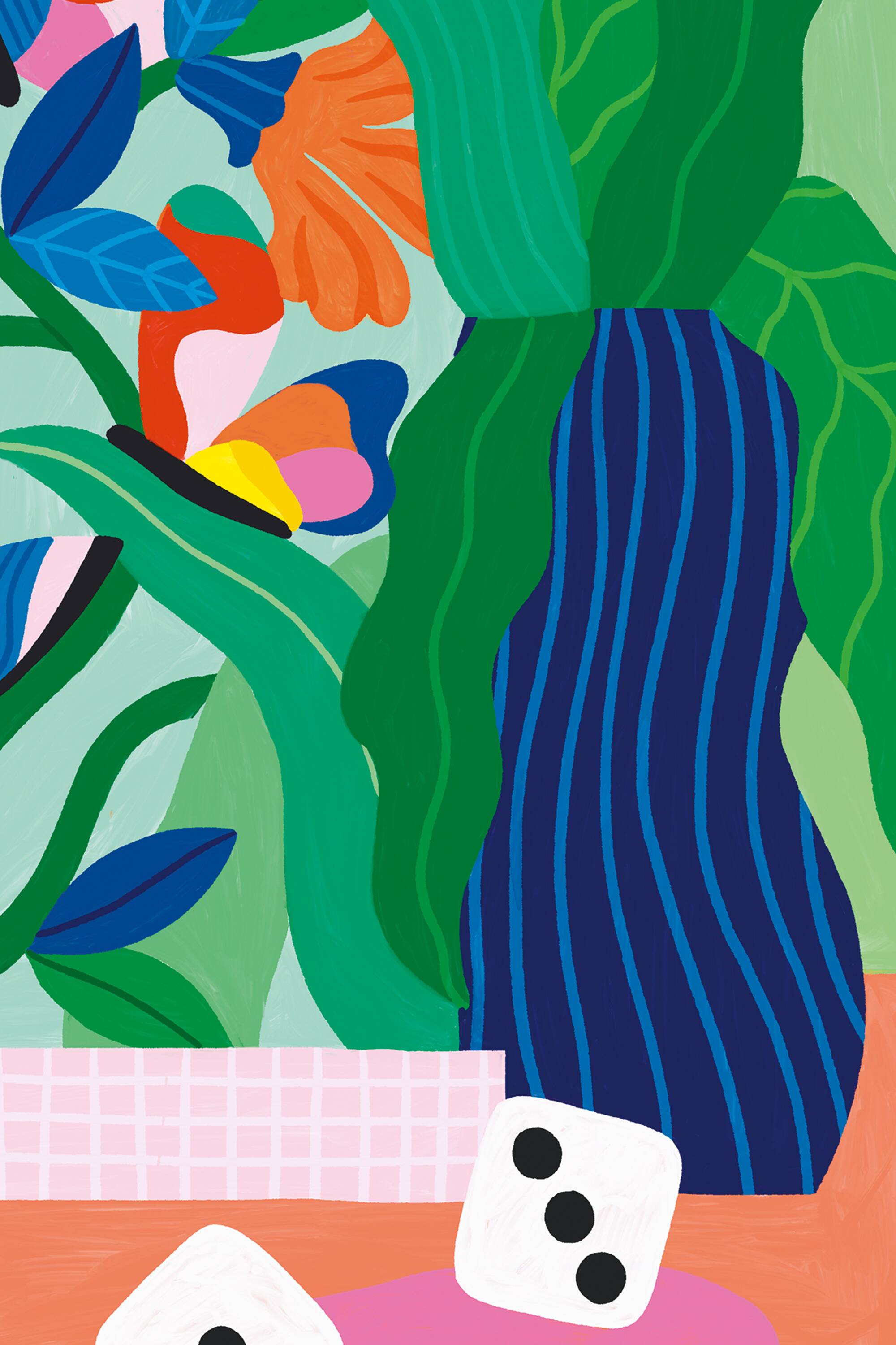 BUTTERFLIES - A4 illustration