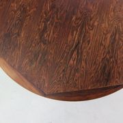 Mid century modern  round rosewood coffee table, 1960s denmark