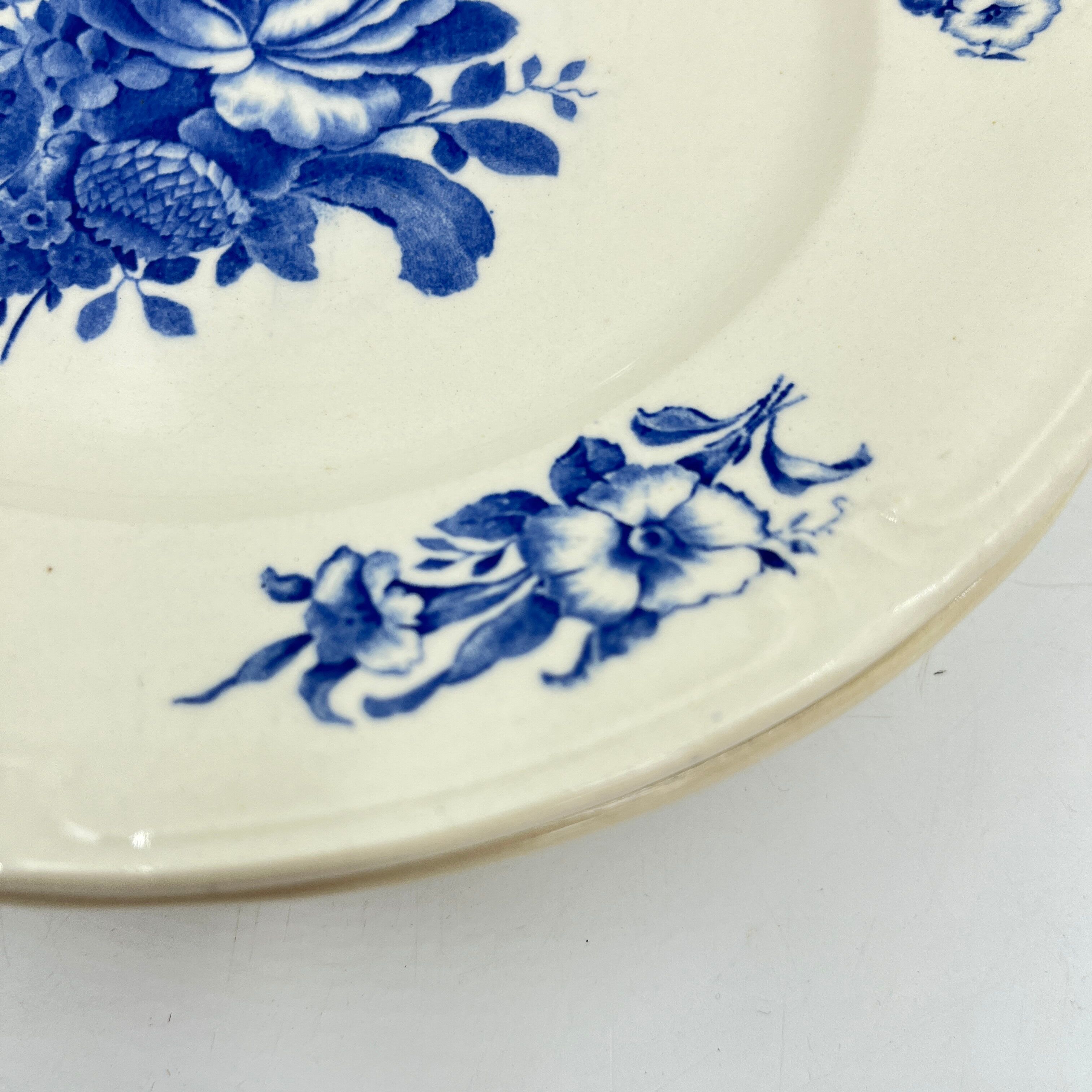Set of 20 plates Boch Frères décor Rhodia