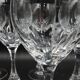 6 Verres à vin en Cristal taillé de Lorraine LEMBERG modèle NORA H 18 cm