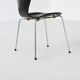 Arne Jacobsen 3107 'Butterfly' dining chairs Fritz  Hansen Denmark 1967