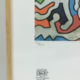 Keith Haring, screen printing, 1990s