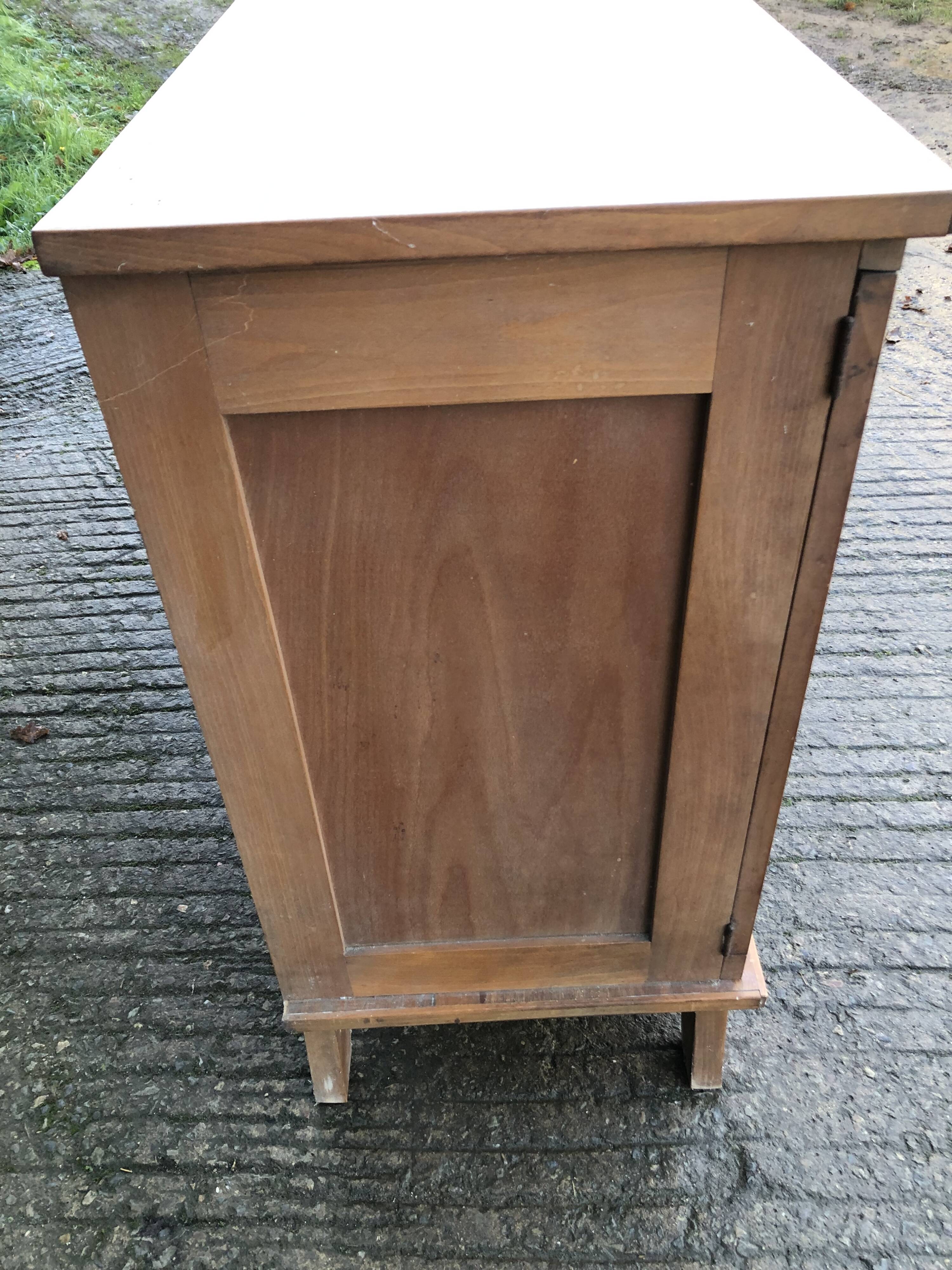 Buffet René Gabriel en hêtre et cp hêtre d’époque reconstruction