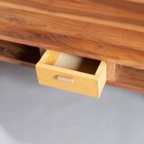 Solid walnut coffee table