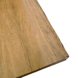 Vintage XL wooden wall cabinet / wardrobe with sliding doors