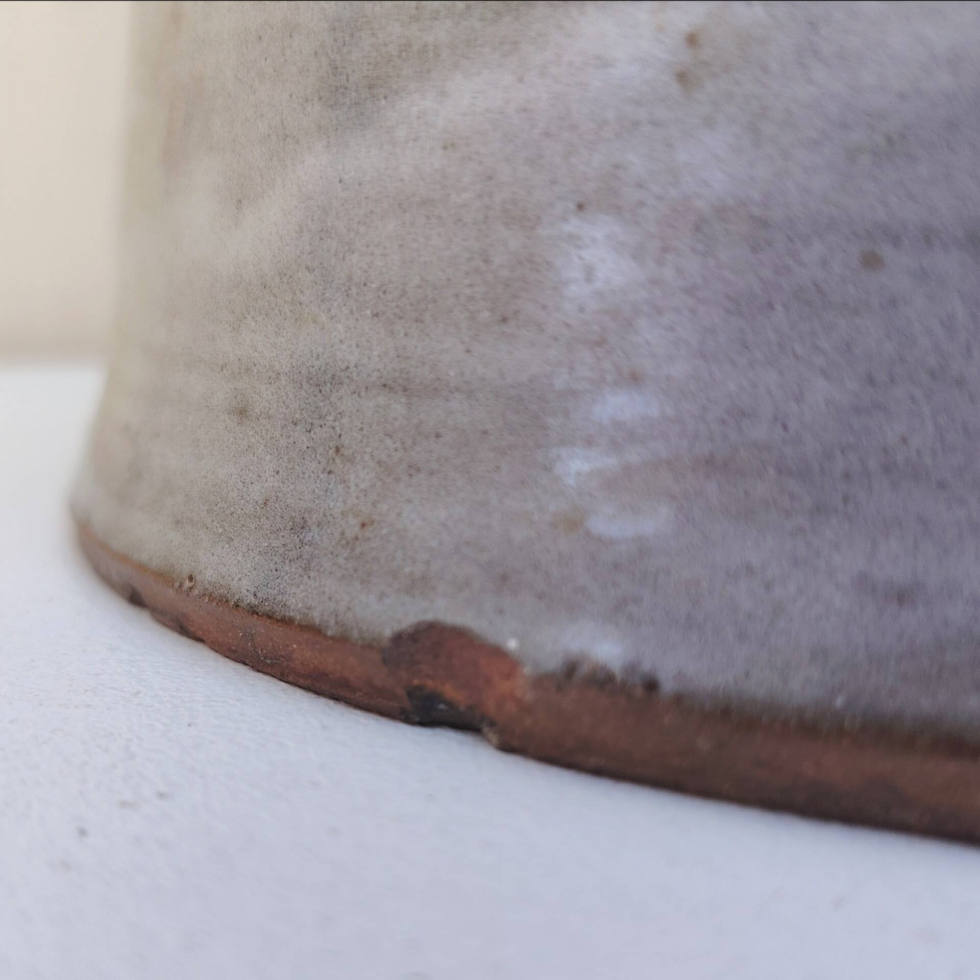 Large lamp base, ceramic, Chantal & Thierry Robert