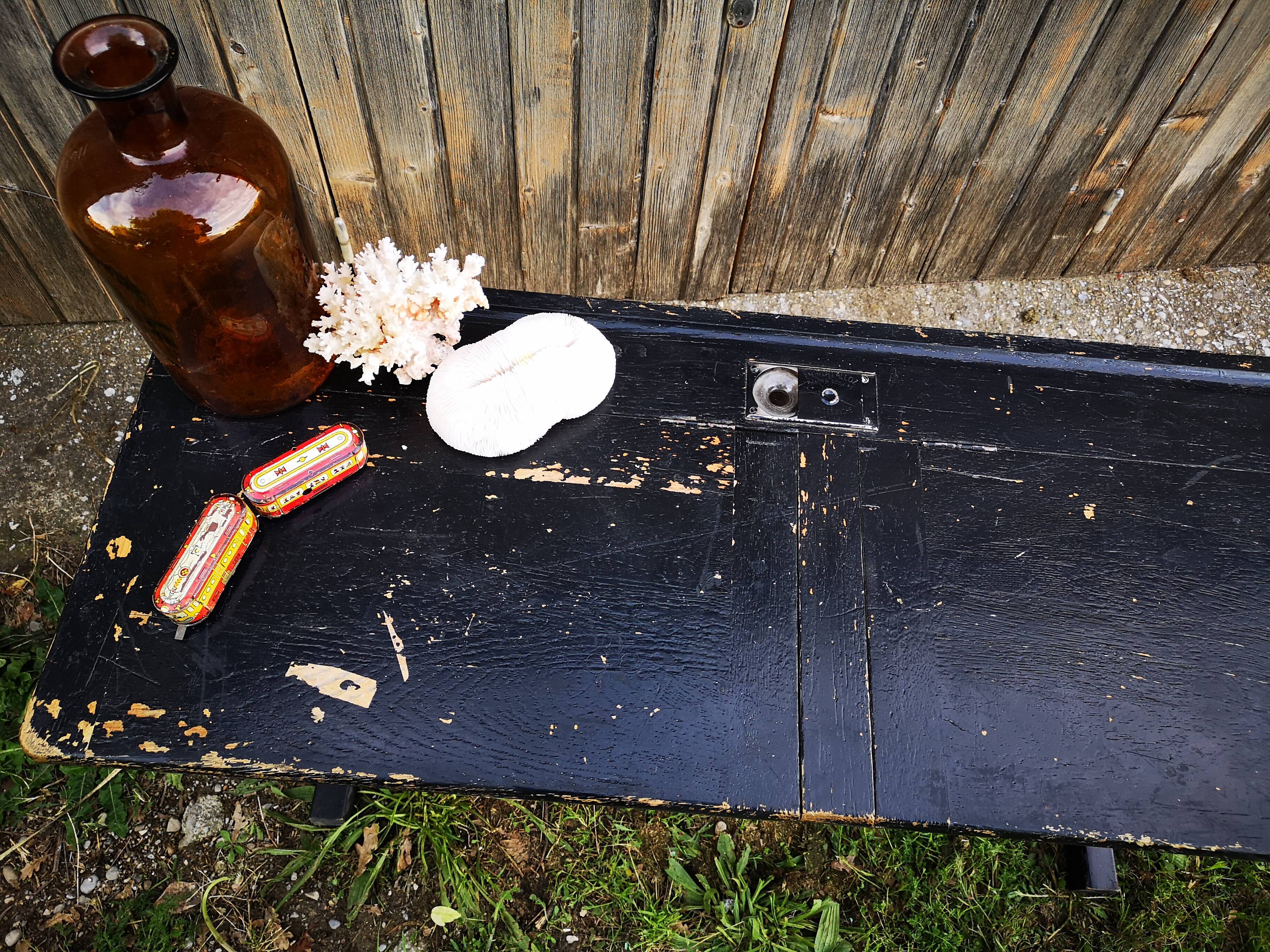 Former schoolboy desk