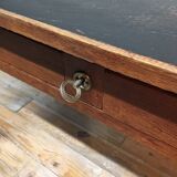 Flat desk black laqué tray 1950