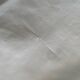 White cotton pillowcase with monogram BC.