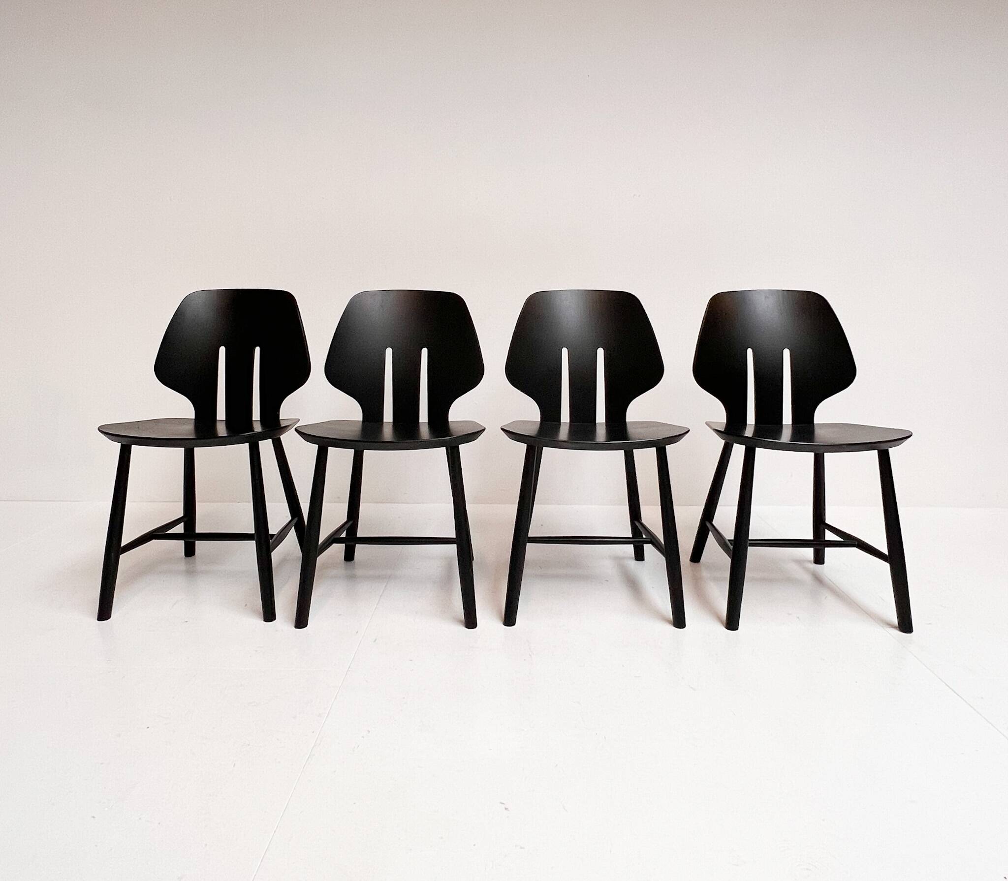 Chaise Ejvind Johansson J67 pour FDB Mobler (à l'unité), années 1970