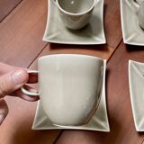 4 Vintage Kyoto Coffee Cups - Maison Montgolfier