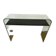 Tempered glass console